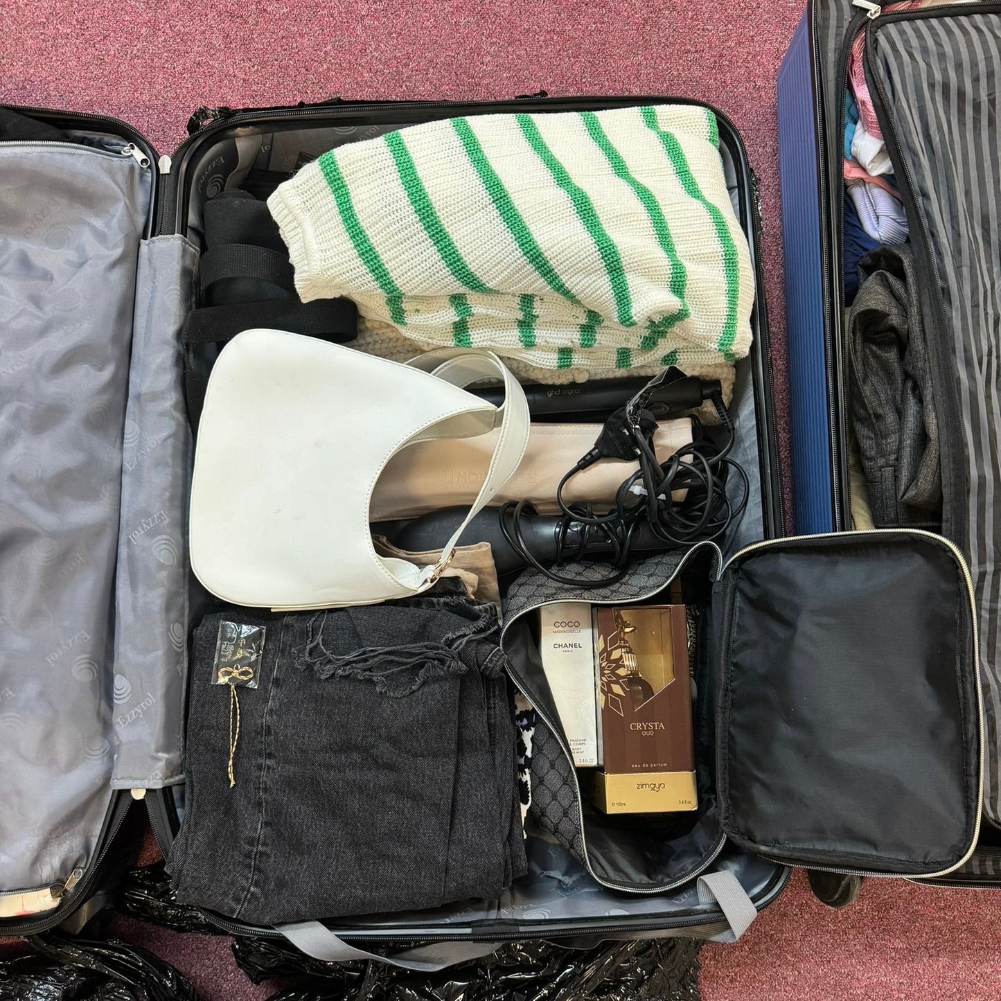 Full Lost and Unclaimed Airport Luggage