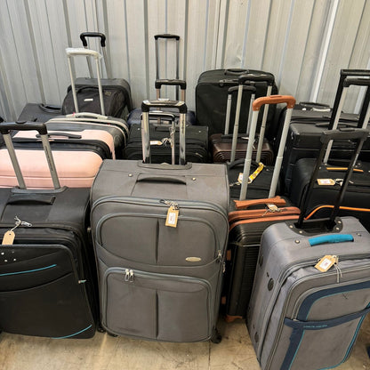 Full Lost and Unclaimed Airport Luggage