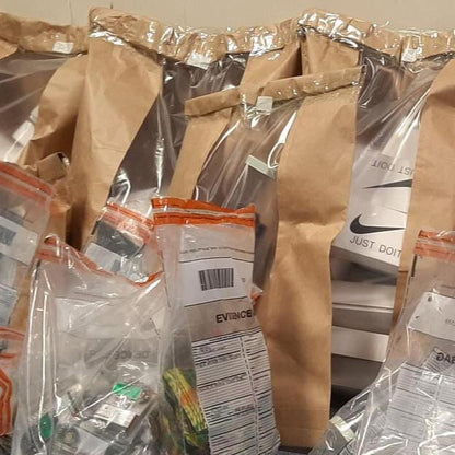 Police Seized Goods Evidence Bags NEW