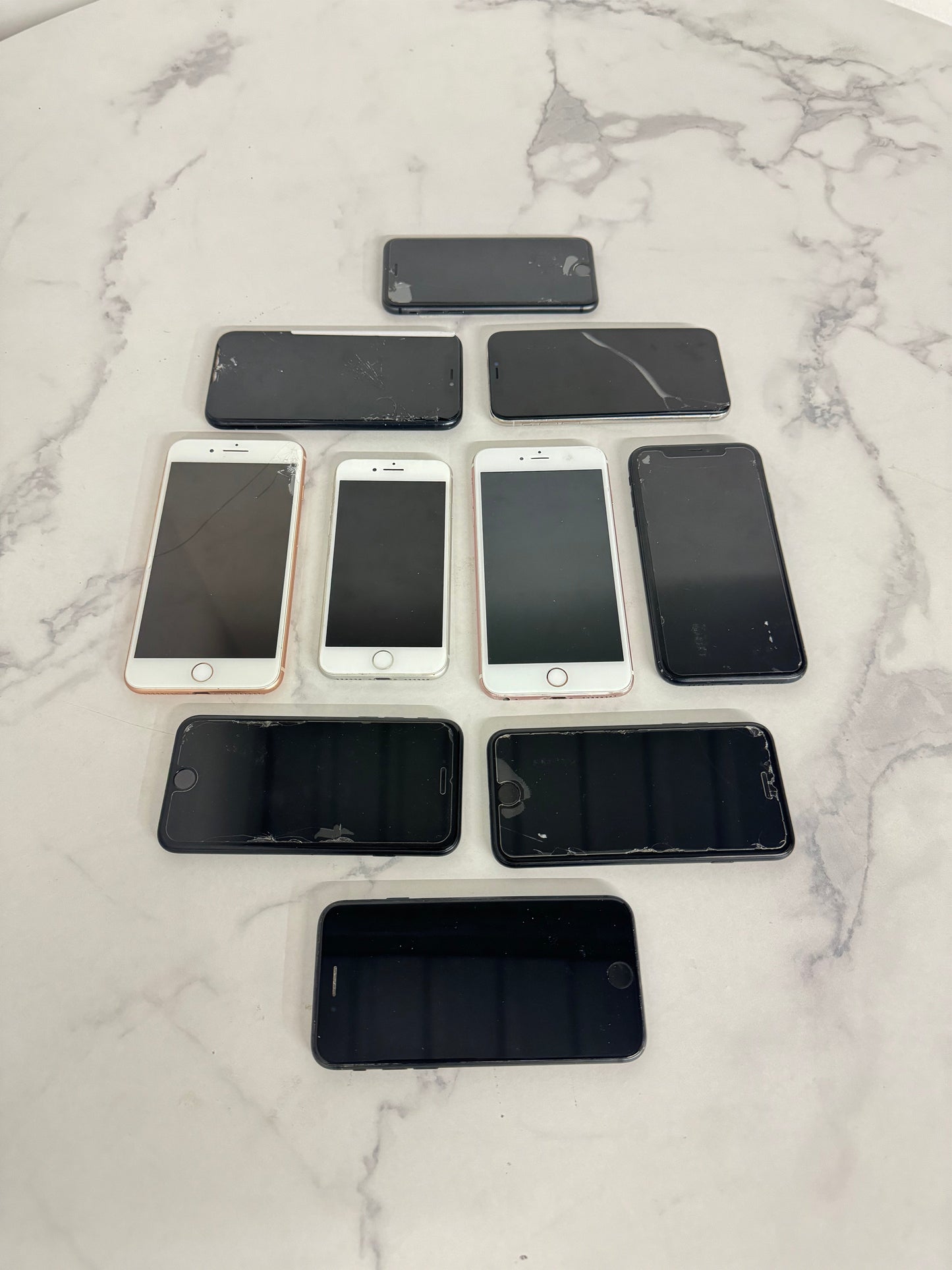 Lost Property Box of 10 iPhones - Variety of Models