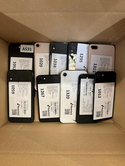 Lost Property Box of 10 iPhones - Variety of Models