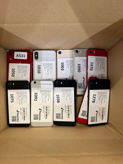 Lost Property Box of 10 iPhones - Variety of Models