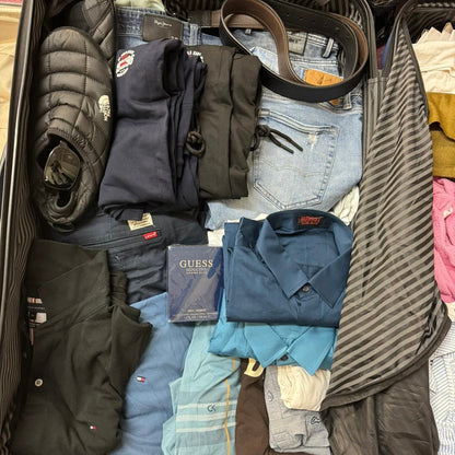 Full Lost and Unclaimed Airport Luggage