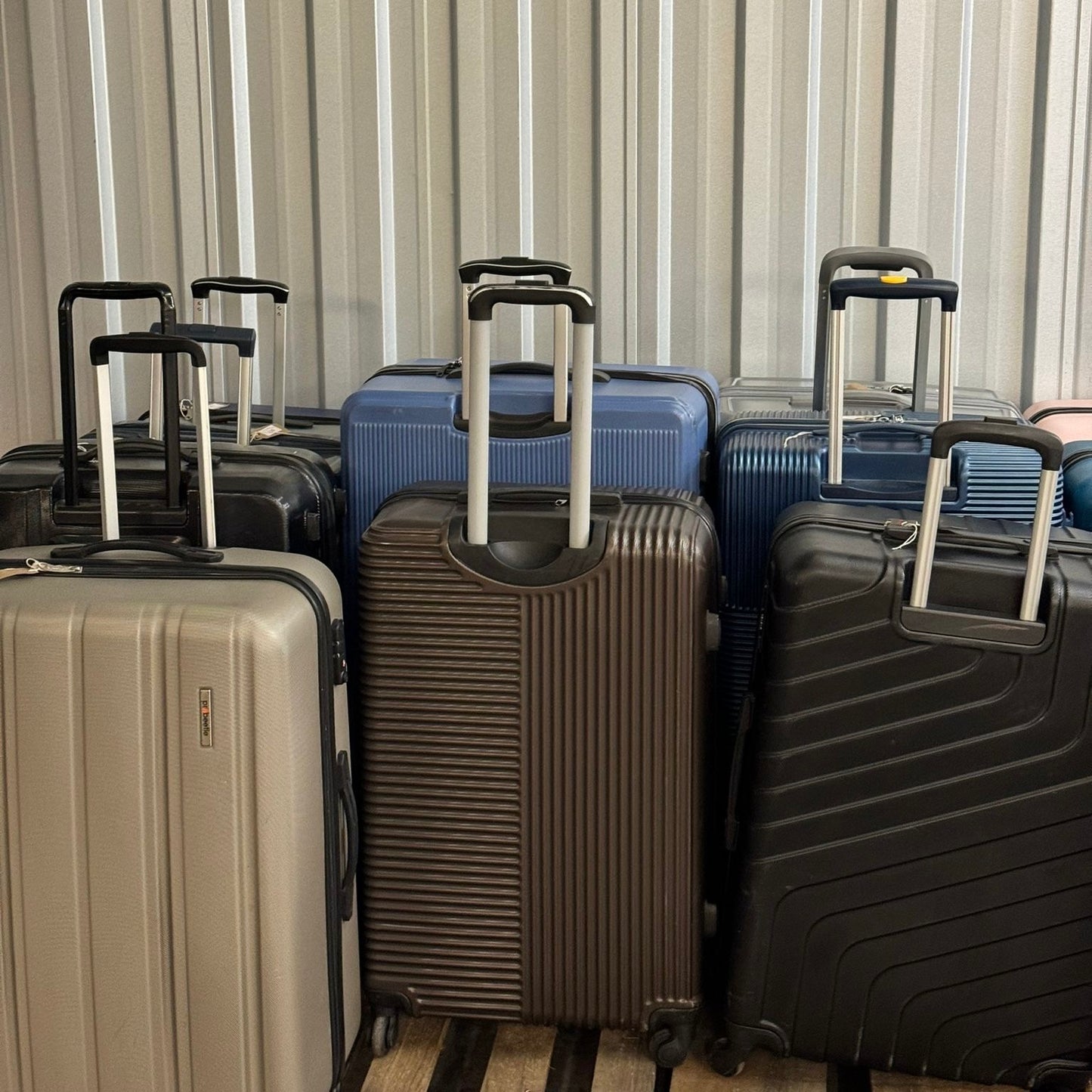 Full Lost and Unclaimed Airport Luggage